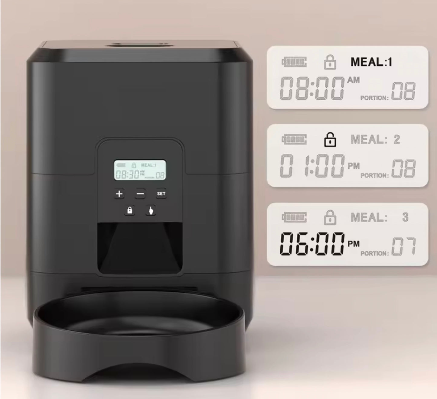 ThePawsnTails™ Smart Automatic Pet Feeder With Timed Quantitative