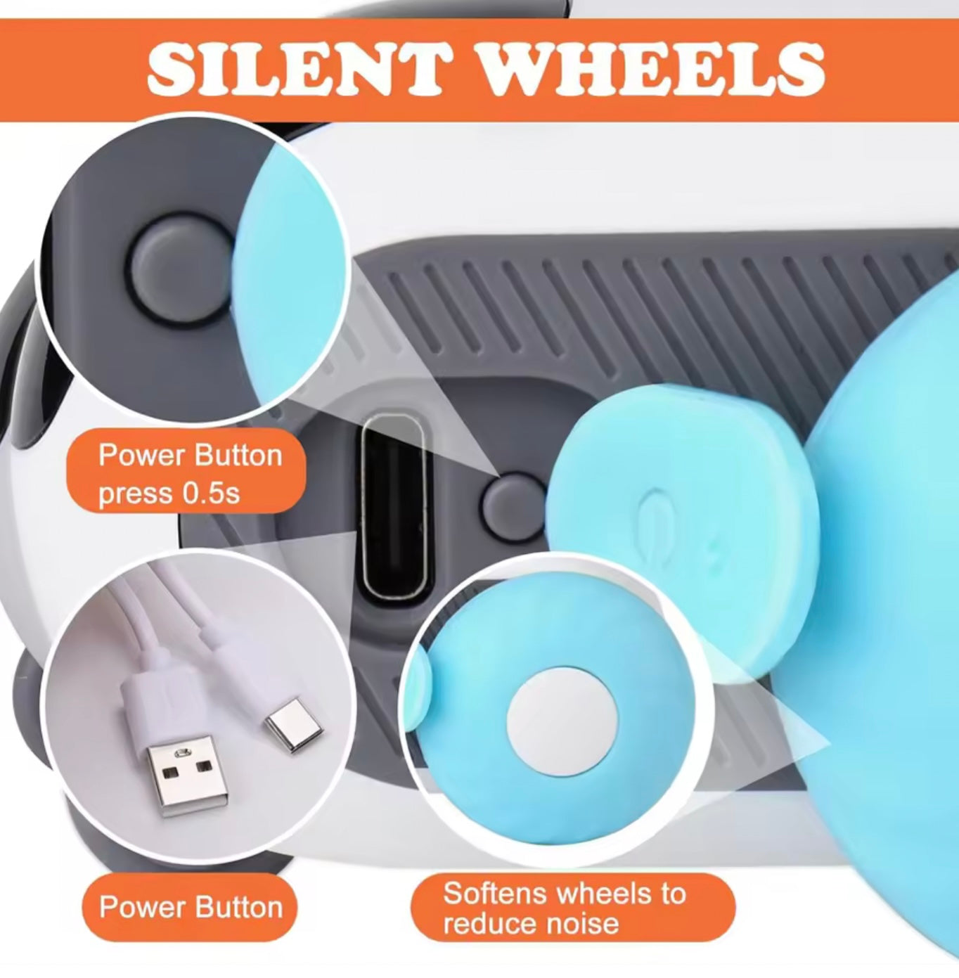 ThePawsnTails™ Smart Automatic Pet Car Toy