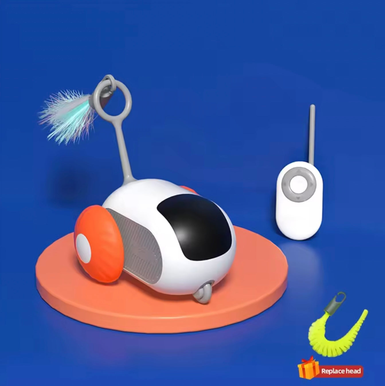 ThePawsnTails™ Smart Automatic Pet Car Toy