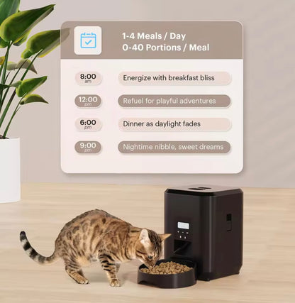 ThePawsnTails™ Smart Automatic Pet Feeder With Timed Quantitative