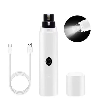 ThePawsnTails™ Stress-Free Pet Nail Grinder with LED Light